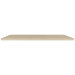 Schweberegale 4 Stk. Eichen-Optik 120x23,5x3,8 cm MDF