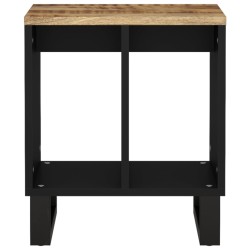 Beistelltisch 40x31x46 cm Massivholz Mango & Holzwerkstoff