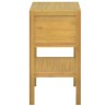 Badschrank 60x40x75 cm Massivholz Teak