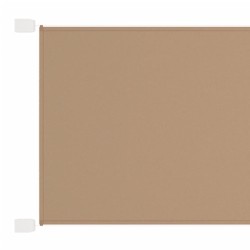 Senkrechtmarkise Taupe 140x360 cm Oxford-Gewebe