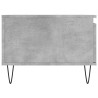 Couchtisch Betongrau 90x50x36,5 cm Holzwerkstoff