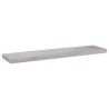 Schweberegale 4 Stk. Betongrau 90x23,5x3,8 cm MDF