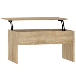 Couchtisch Sonoma-Eiche 80x50,5x41,5 cm Holzwerkstoff