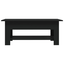 Couchtisch Schwarz 102x55x42 cm Holzwerkstoff