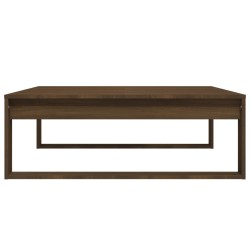 Couchtisch Braun Eichen-Optik 100x100x35 cm Holzwerkstoff