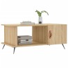 Couchtisch Sonoma-Eiche 90x50x40 cm Holzwerkstoff