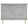 Couchtisch Betongrau 90x50x40 cm Holzwerkstoff