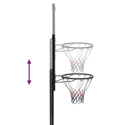 Basketballständer Transparent 256-361 cm Polycarbonat