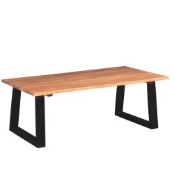 Couchtisch Massivholz Akazie 110x60x40 cm