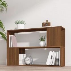 Bücherregal Braun Eichen-Optik 100x24x63 cm Holzwerkstoff