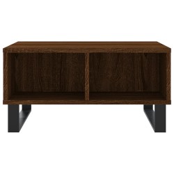 Couchtisch Braun Eichen-Optik 60x60x30 cm Holzwerkstoff