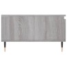 Couchtisch Grau Sonoma 90x60x35 cm Holzwerkstoff