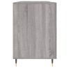 Schreibtisch Grau Sonoma 140x50x75 cm Holzwerkstoff