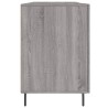 Schreibtisch Grau Sonoma 140x50x75 cm Holzwerkstoff