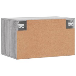 Wandschrank Grau Sonoma 60x36,5x35 cm Holzwerkstoff