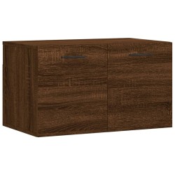 Wandschrank Braun Eichen-Optik 60x36,5x35cm Holzwerkstoff