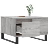 Couchtisch Grau Sonoma 55x55x36,5 cm Holzwerkstoff