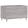 Plattenschrank Grau Sonoma 74,5x38x48 cm Holzwerkstoff