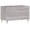 Plattenschrank Grau Sonoma 74,5x38x48 cm Holzwerkstoff