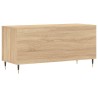 Plattenschrank Sonoma-Eiche 100x38x48 cm Holzwerkstoff