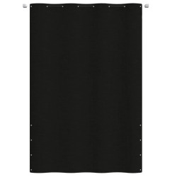 Balkon-Sichtschutz Schwarz 160x240 cm Oxford-Gewebe