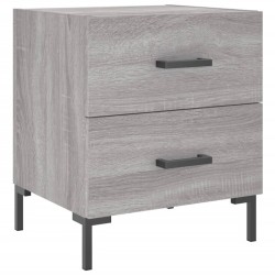 Nachttisch Grau Sonoma 40x35x47,5 cm Holzwerkstoff