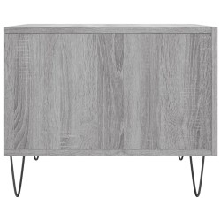 Couchtisch Grau Sonoma 50x50x40 cm Holzwerkstoff