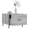 Couchtisch Grau Sonoma 50x50x40 cm Holzwerkstoff