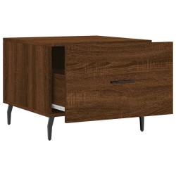 Couchtisch Braun Eichen-Optik 50x50x40 cm Holzwerkstoff