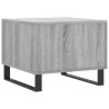 Couchtisch Grau Sonoma 50x50x40 cm Holzwerkstoff