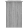 Schreibtisch Grau Sonoma 100x50x76 cm Holzwerkstoff