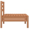 4-tlg. Garten-Lounge-Set Massivholz Kiefer Honigbraun