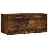 Wandschrank Räuchereiche 80x36,5x35 cm Holzwerkstoff