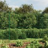 Maschendrahtzaun mit Bodenhülsen Grün 2,2x25 m