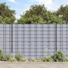 Gartenzaun-Sichtschutz PVC 70×0,19 m Hellgrau