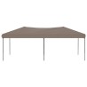 Partyzelt Faltbar Taupe 3x6 m