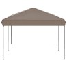 Partyzelt Faltbar Taupe 3x6 m