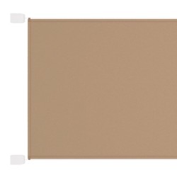 Senkrechtmarkise Taupe 100x800 cm Oxford-Gewebe