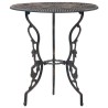 3-tlg. Bistro-Set Aluminiumguss