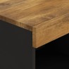 Beistellschrank 85x33x107 cm Massivholz Mango