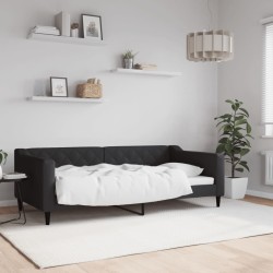 Tagesbett Schwarz 90x190 cm...