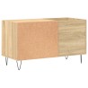 Plattenschrank Sonoma-Eiche 85x38x48 cm Holzwerkstoff