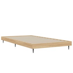 Bettgestell ohne Matratze Sonoma-Eiche 90x200 cm Holzwerkstoff