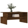 Couchtisch Braun Eichen-Optik 90x55x42,5 cm Holzwerkstoff