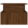 Couchtisch Braun Eichen-Optik 90x55x42,5 cm Holzwerkstoff