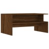 Couchtisch Braun Eichen-Optik 90x55x42,5 cm Holzwerkstoff