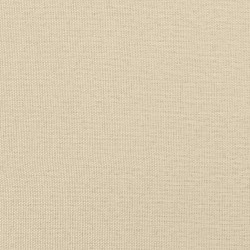 Tagesbett Ausziehbar mit Schubladen Creme 80x200 cm Stoff