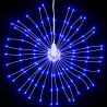 Weihnachtsbeleuchtungen Feuerwerk 4 Stk. 140 LEDs Blau 17cm