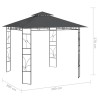 Pavillon 3x3x2,7 m Anthrazit 160 g/m²