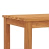 Gartenbank 114 cm Massivholz Teak